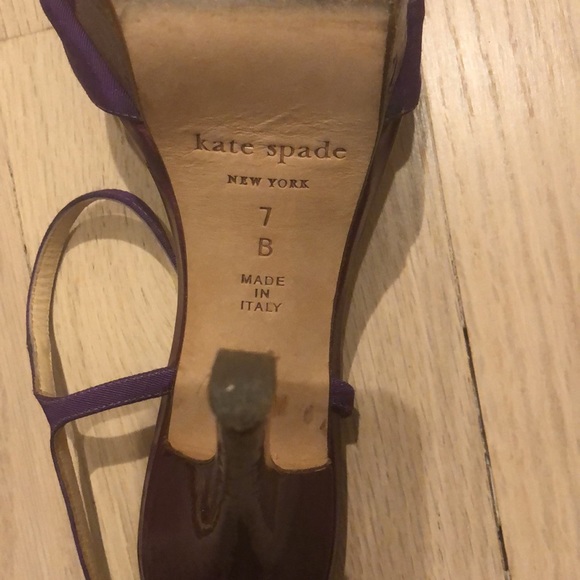 Kate Spade Purple Sandals - Picture 7 of 9